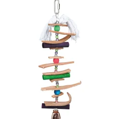 Trixie Holzspielzeug mit Leder und Perlen 28cm