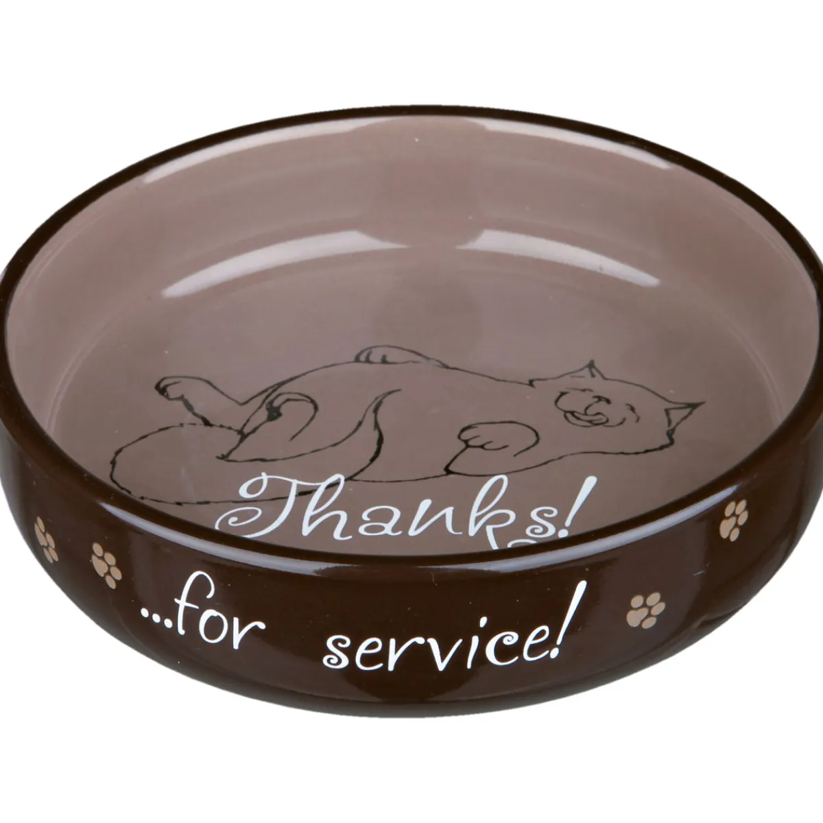 Trixie Keramiknapf Katze für kurznasige Rassen 300 ml 15 cm