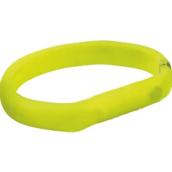 Trixie Leuchtband Flash USB Größe M-L 50 cm 17 mm grün