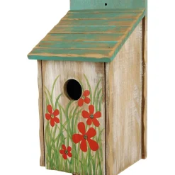 Nistkasten Holz bemalt 15 x 28 x 14 cm 3,3 cm^Trixie Clearance