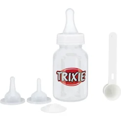 Trixie Saugflaschen-Set transparent/weiß 120ml