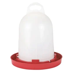 Tränke für Hühner und Kücken 5,5 L Kunststoff rot