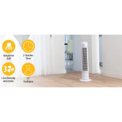 Turm-Ventilator 76 cm weiß^ Best