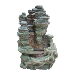 Ubbink Wasserfall-Set Miami inkl Pumpe und LED-Beleuchtung