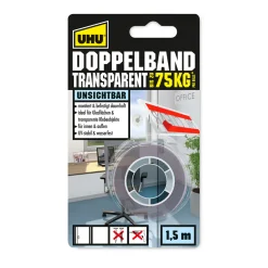Doppelband transparent 1,5 m*UHU Discount