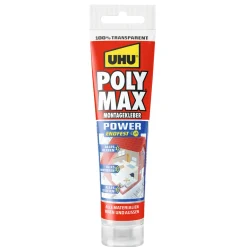 Montagekleber Poly Max Power transparent 115 g*UHU