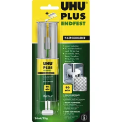 Zwei-Komponenten-Klebstoff plus endfest Doppelkammerspritze 25 g*UHU Online