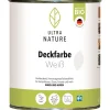 Deckfarbe Weiß 0,75 L*Ultra Nature Outlet