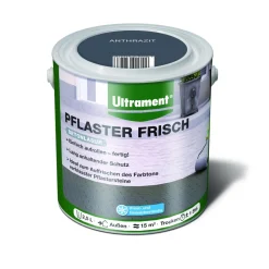 Betonlasur Pflaster Frisch anthrazit 2,5 L für ca 15 m²*Ultrament Hot