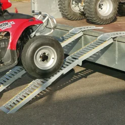 Auffahrrampe klappbar 200x25 cm^Unitec Sale