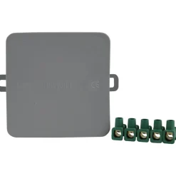 Abzweigkasten AP IP54 mit Klemmen grau*Unitec Hot