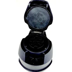 Unitec Anhänger-Steckdose schwarz 7 x 6,5 x 5,5 cm 13-polig