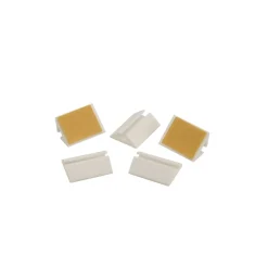 Kabelhalter selbstklebend weiß 10 Stück^Unitec Online