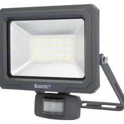 LED Wandstrahler mit Bewegungsmelder 30W 2400lm anthrazit^Unitec Sale