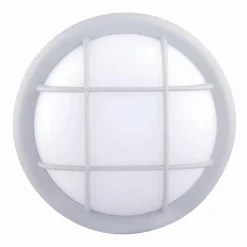 Unitec LED-Rundleuchte grau