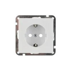 Unitec Steckdose m. KiSi ultraweiß Imola