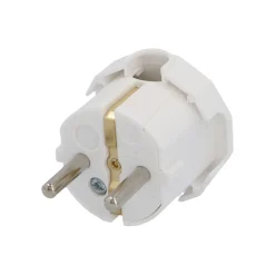 Unitec Stecker Weiss Seitl.einführung Lose