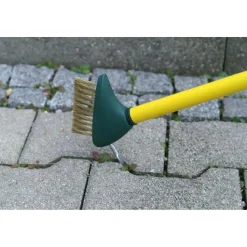 Steuber Unkraut-Fugenbürste mit Teleskopstiel