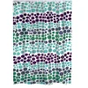 Duschvorhang Layer Folie 180 x 200 cm grün-blau*Valblue Sale