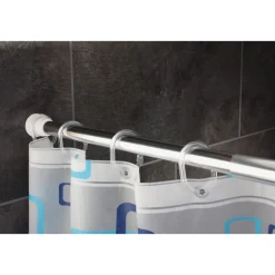 Duschvorhang Layer Folie 180 x 200 cm grün-blau*Valblue Sale