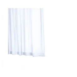 Valblue Duschvorhang Textil 180 x 200 cm weiß