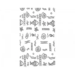 Duschvorhang Under grau 120 x 200 cm*Valblue Online