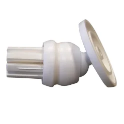 Schrägwandadapter für 25 mm Duschgestänge Vario weiß*Valblue Discount