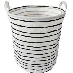 Badorganizer 4-teilig Streifen schwarz-weiß*Valblue Sale