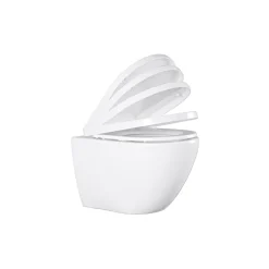 verkürztes randloses WC-Set 3 teilig^Valblue Outlet