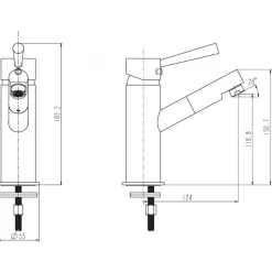 Waschtischarmatur Lyon^Valblue Online