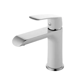 Waschtischarmatur Nantes weiß*Valblue Clearance