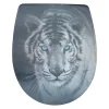 Valblue WC-Sitz Tiger grau/blau inkl Soft Close-Funktion