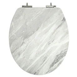 WC-Sitzhell marmoriert mit Absenkautomatik^Valblue Hot