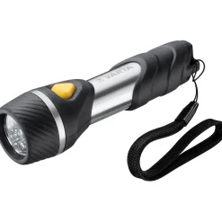 LED-Taschenlampe Day Light Multi LED F10 mit Batterien schwarz*Varta Online