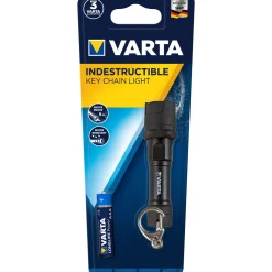Varta LED-Taschenlampe Key Chain 16701 mit Batterien schwarz