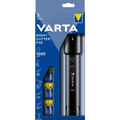 LED-Taschenlampe Night Cutter F40 inkl Batteriebestückung^Varta Sale