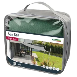 Vierec-Segel Capri 5 x 5 m olive