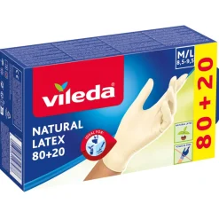 Einmalhandschuh Multi Latex 80+20 Stück M/L*Vileda Discount