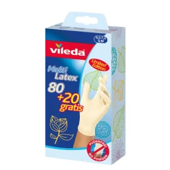 Vileda Einmalhandschuh Multi Latex 80+20 Stück S/M