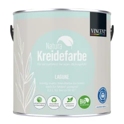Vincent Natura Kreidefarbe Lagune matt 2,5 L