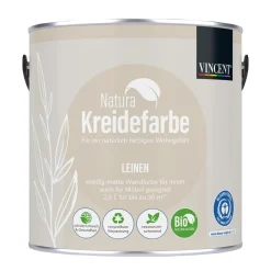 Vincent Natura Kreidefarbe Leinen matt 2,5 L