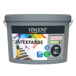 Wandfarbe Latexfarbe Mix It seidenglänzend 10 L*Vincent Clearance