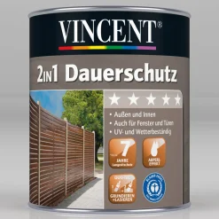 2in1 Dauerschutz Palisander 2,5 L*Vincent Hot