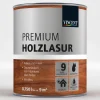 Premium Holzlasur Grau 0,75 L^Vincent Outlet