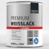 Vincent Premium Weißlack RAL 9010 Reinweiß glänzend 750 ml