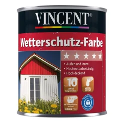 Wetterschutzfarbe Schwedenrot 2,5 L^Vincent Online