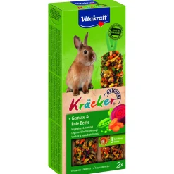 Vitakraft Kräcker Gemüse Rote Beete für Zwergkaninchen