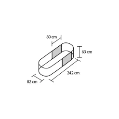 Erweiterung stretched 630 granit*Vitavia New
