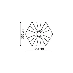 Gewächshaus Pi*Vitavia Hot