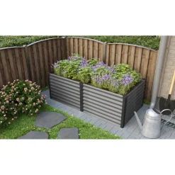 Hochbeet Meta granit/schwarz^Vitavia Sale